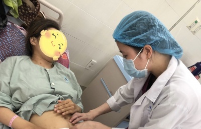 Mổ cấp cứu cứu sống bệnh nhân thai ngoài tử cung bị vỡ choáng